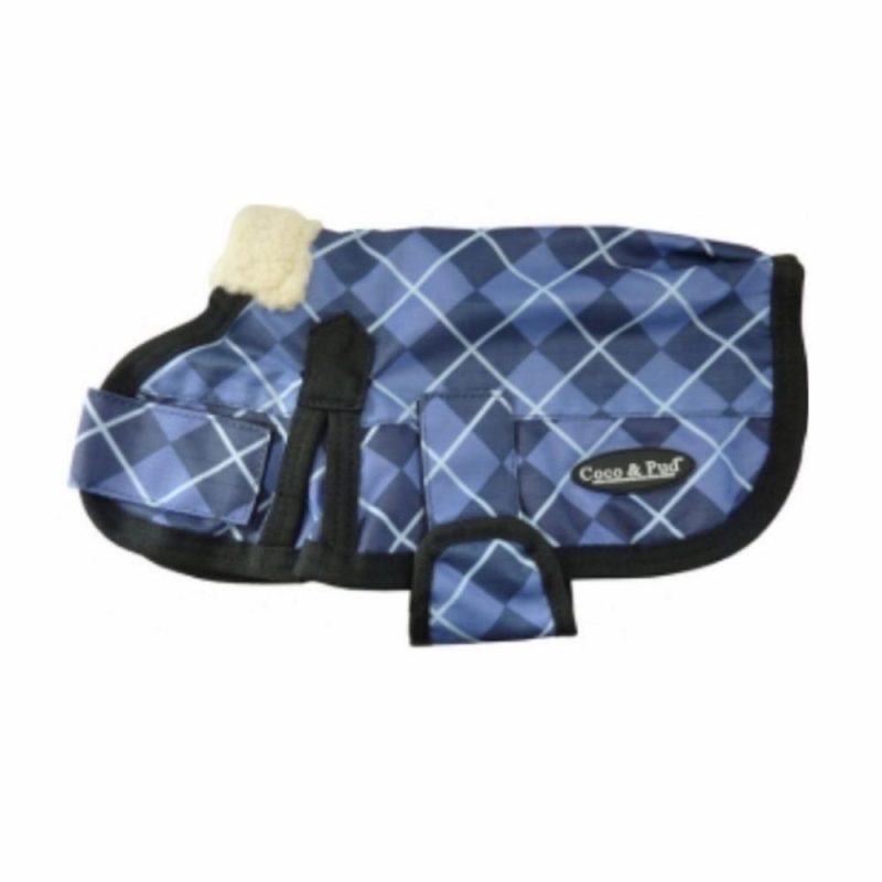 Waterproof Coats | Waterproof Dog Coat 3009 – Blue Check