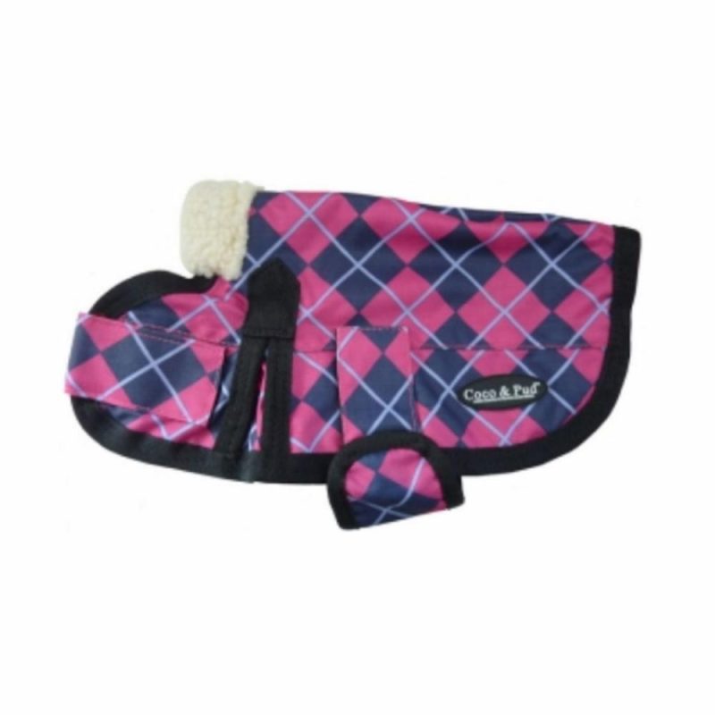 Waterproof Coats | Waterproof Dog Coat 3009 – Pink Check