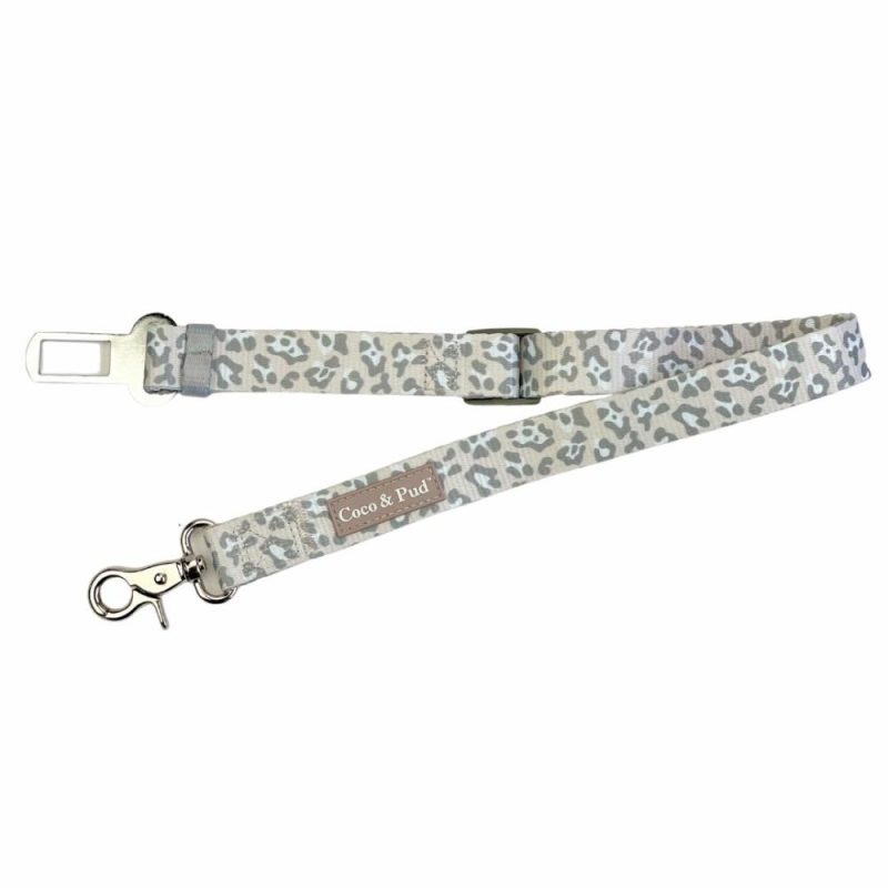 Travel Accessories | Amur Leopard Dog Car Seat Belt Restraint