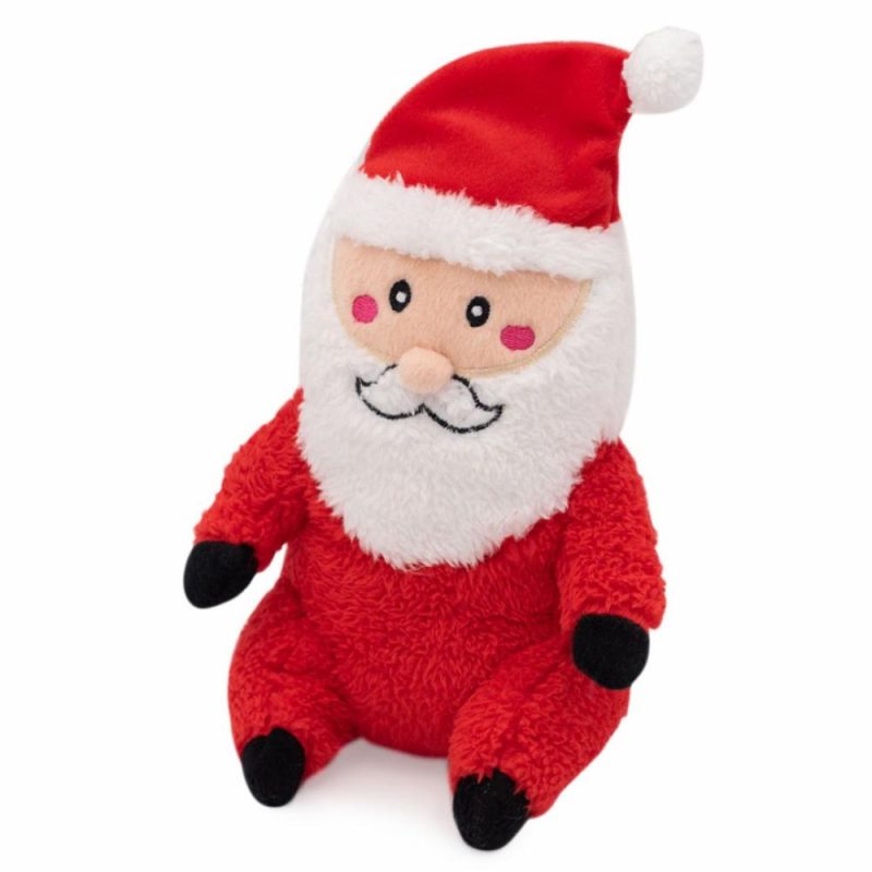 Christmas | Holiday Cheeky Chumz Santa Christmas Dog Toy